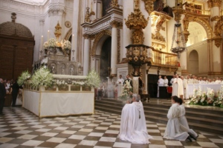 Celebrada la fiesta del Corpus Christi en Granada - Archidiócesis de ...