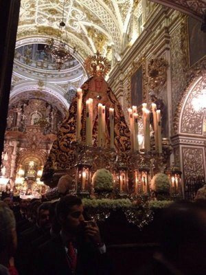 virgen amargura en basilica angustias