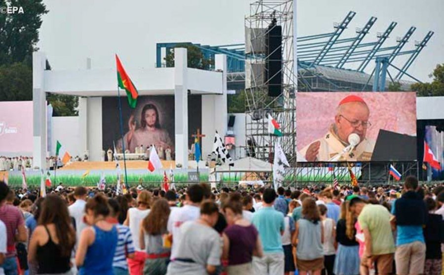 A los jóvenes en la Misa inaugural de la JMJ: “Abran sus corazones a Cristo”