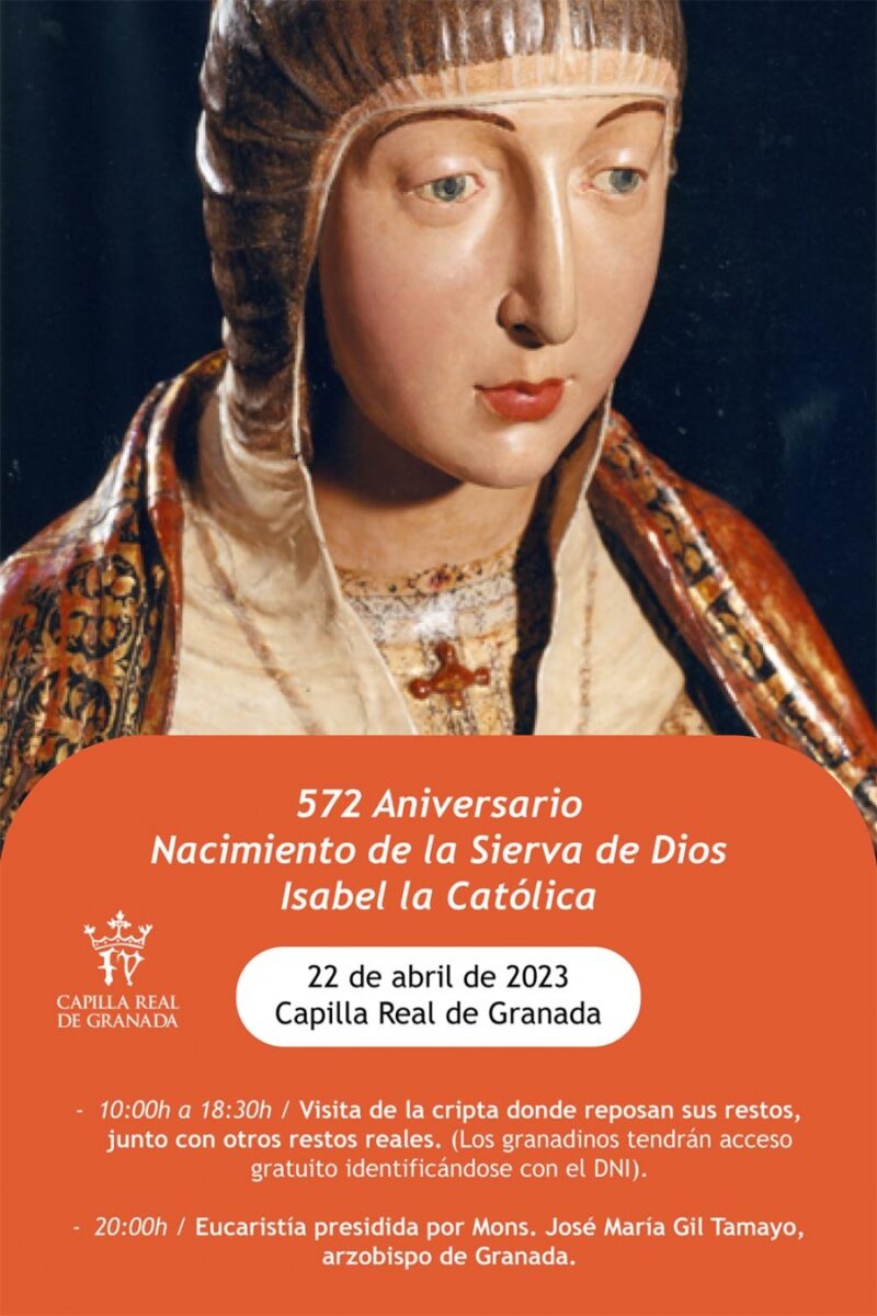 La Capilla Real conmemora el 572 aniversario del nacimiento de la Reina ...
