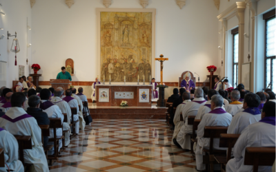 Convivencia navideña del clero diocesano con el arzobispo