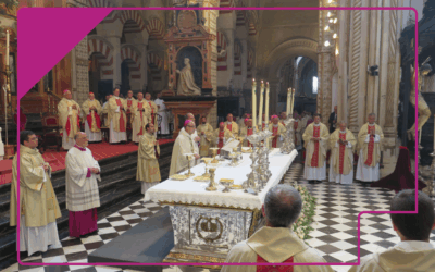 Mons. Gil Tamayo, en la toma de posesión del nuevo obispo de Córdoba