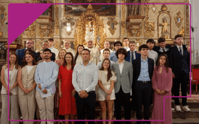 Confirmaciones en la parroquia de la Asunción de Nuestra Señora, en Cúllar Vega