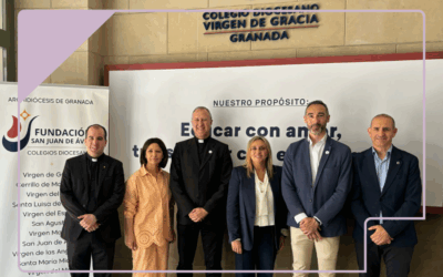La alcaldesa visita el Colegio Diocesano Virgen de Gracia