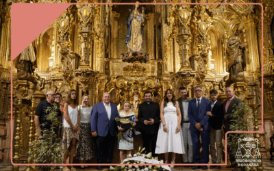 Ofrenda floral en la cripta catedralicia al duque San Pedro de Galatino