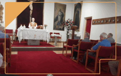 La comunidad jesuita en Granada festeja los 100 años del padre Ignacio Maury