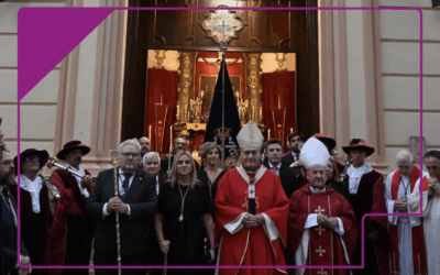 La ciudad de Granada renueva al Cristo de San Agustín su Voto de acción de gracias