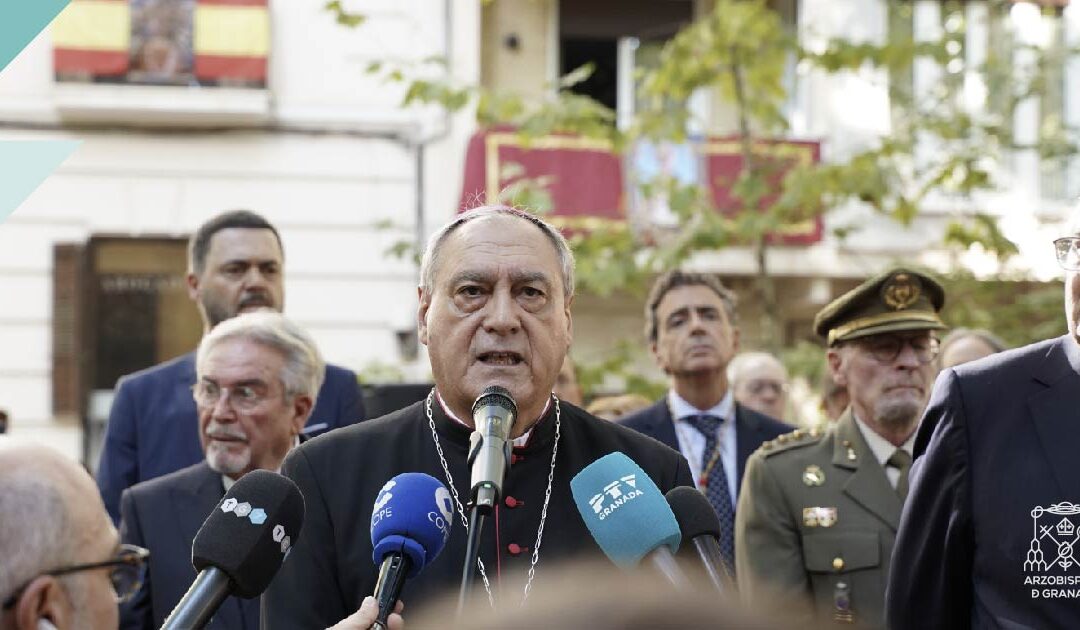 “Que la Virgen de las Angustias nos acerque a Jesús, nos cuide, proteja y ayude”