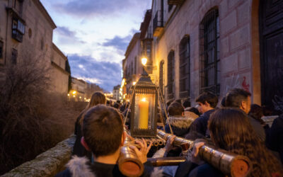 Preparativos para participar en la Luz de la Paz de Belén