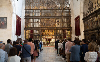 Celebración en la Capilla Real, para festejar la Virgen del Pilar y Día de la Hispanidad