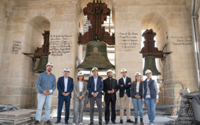 Visita oficial a las obras de la torre de la Catedral