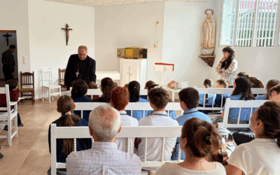 Visita pastoral y bendición de la capilla del Colegio Diocesano Virgen del Espino