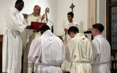 Admitidos tres seminaristas a las Sagradas Órdenes
