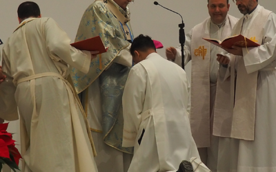 Ordenación diaconal con la comunidad claretiana y filipina, en Granada