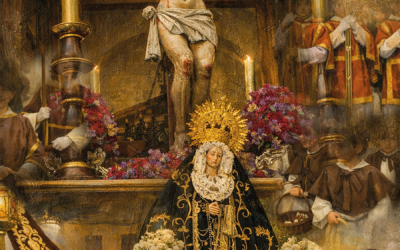 Cájar acoge los cultos y procesión en honor a su patrona, la Virgen de los Dolores