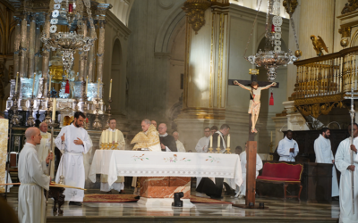 “Eucaristía, sacrificio de Cristo, el alimento”