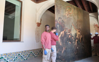 Restauración de uno de los lienzos más importantes del Barroco
