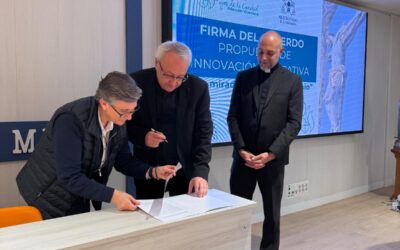 Convenio de colaboración entre el Colegio Regina Mundi y la Abadía del Sacro Monte