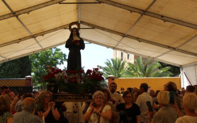 Monachil vive con fervor la fiesta de santa Rita