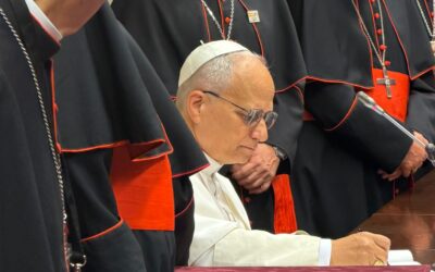 Mons. Gil Tamayo participa en el encuentro del Papa en Madrid con los obispos españoles