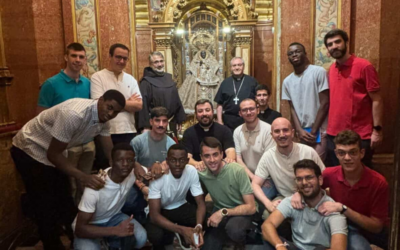 El Seminario Mayor peregrina a Guadalupe