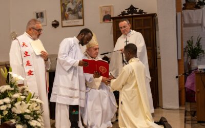 Ordenaciones diaconales en Granada de dos misioneros combonianos