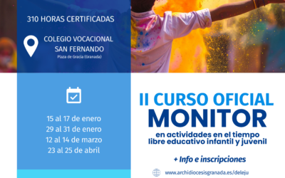 CURSO OFICIAL DE MONITOR DE OCIO Y TIEMPO LIBRE 2027